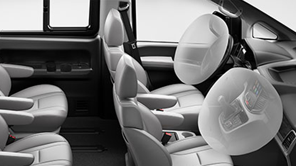 Dual airbags