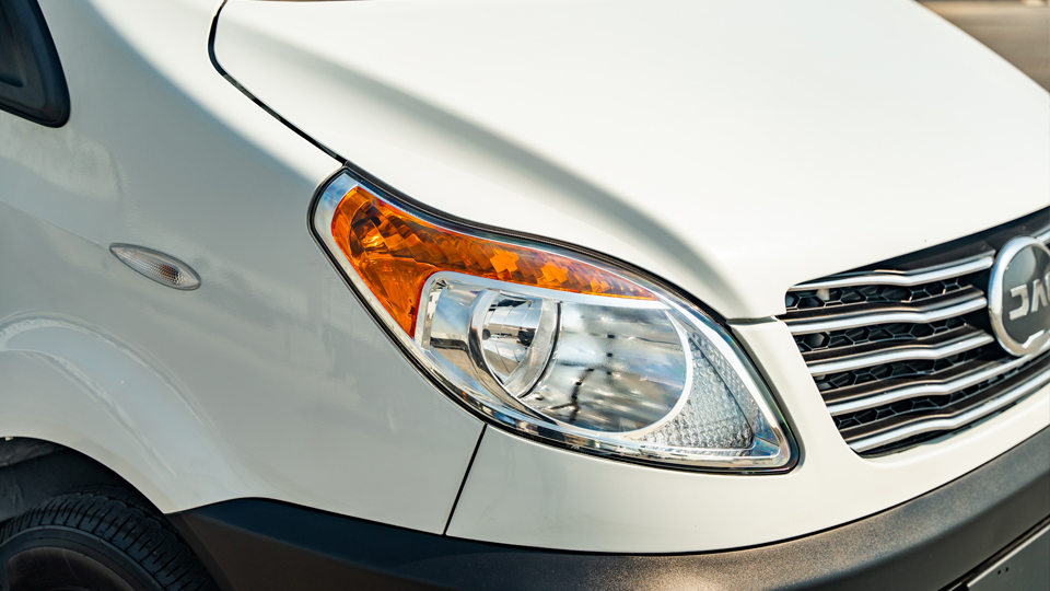 Dual curvature headlamp