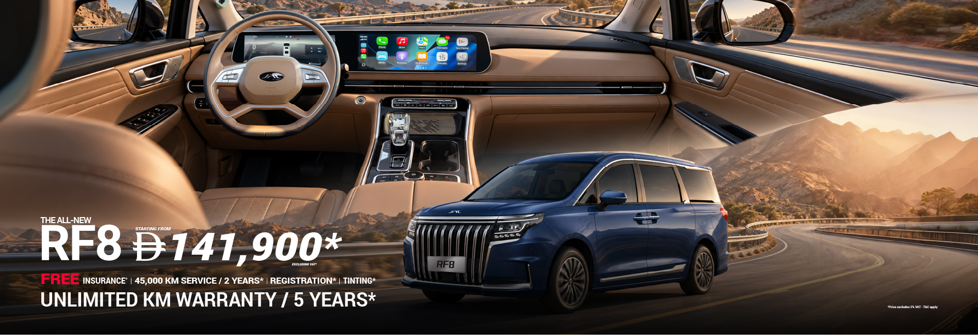 JAC RF8 — Travel in Comfort